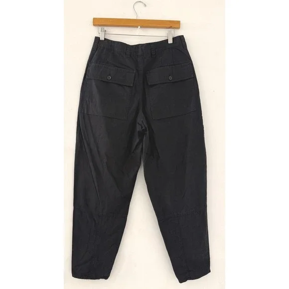 Acne Studios Men's Pat Twill Pants PAW16 Straight Leg Cotton Trousers Size 46